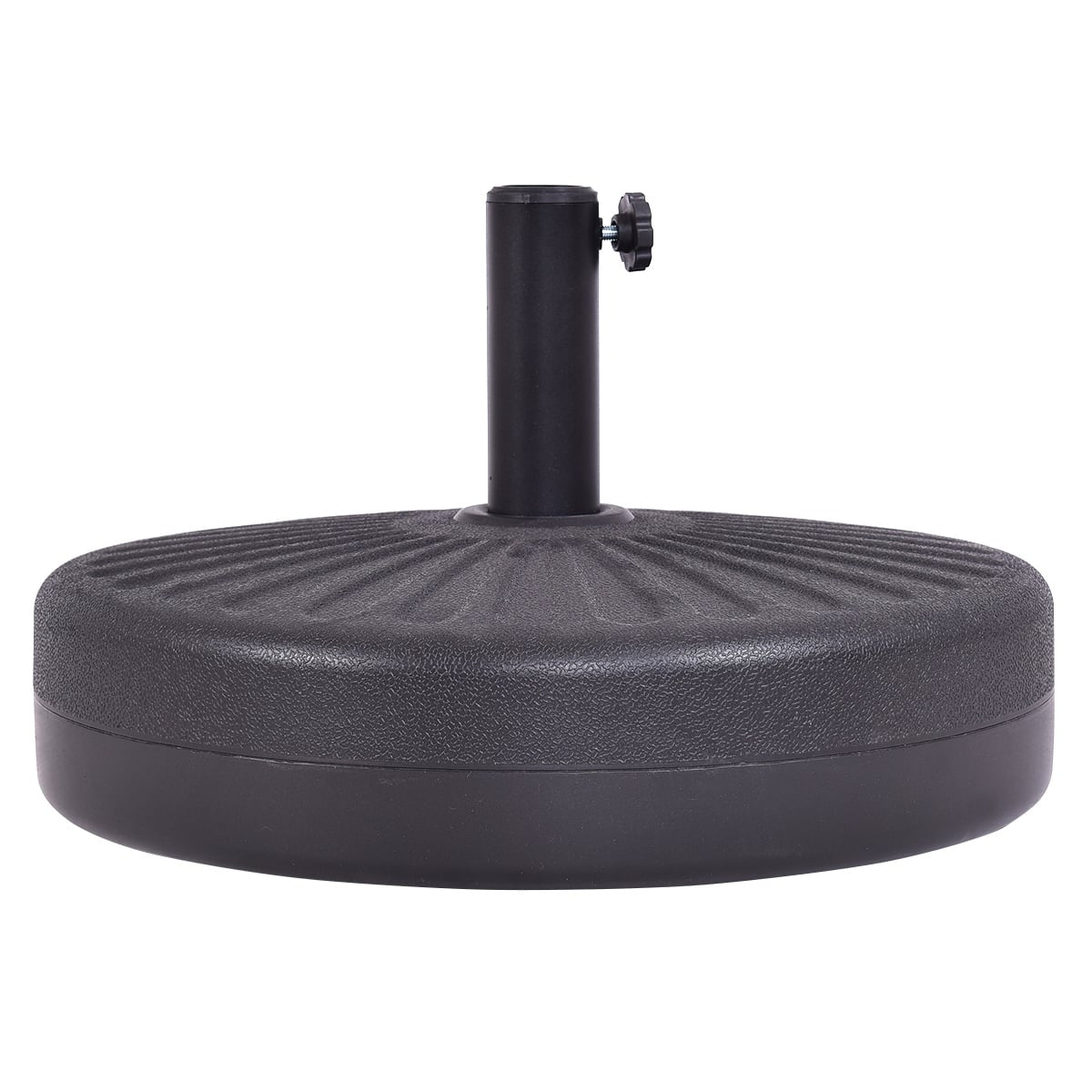 Fillable Round Umbrella Base, 23L, HDPE & Steel