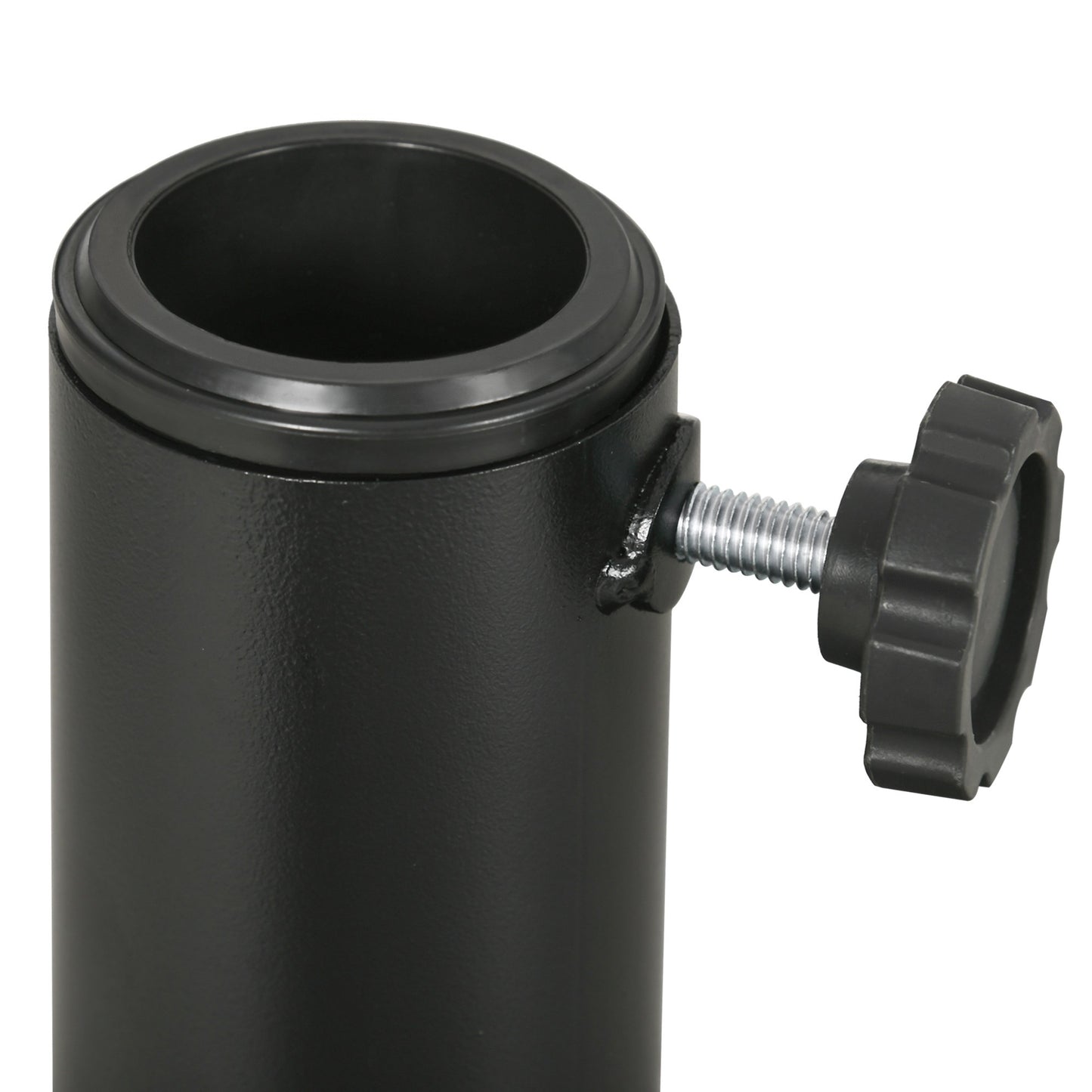 Fillable Umbrella Base, Rattan Style, Fits 38-48mm Poles