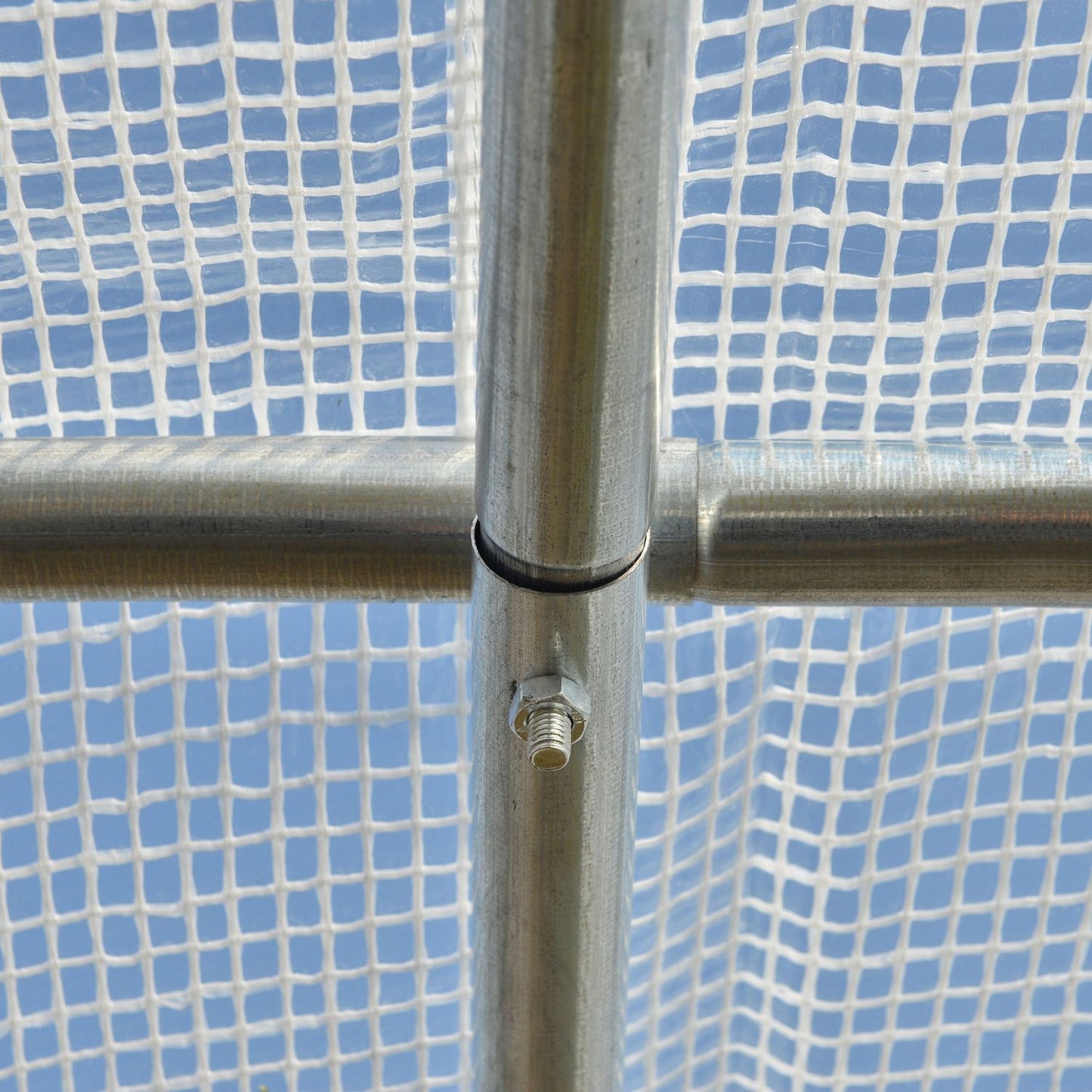 Greenhouse tunnel 2.95x2x2M, Roll-Up Windows, UV protected