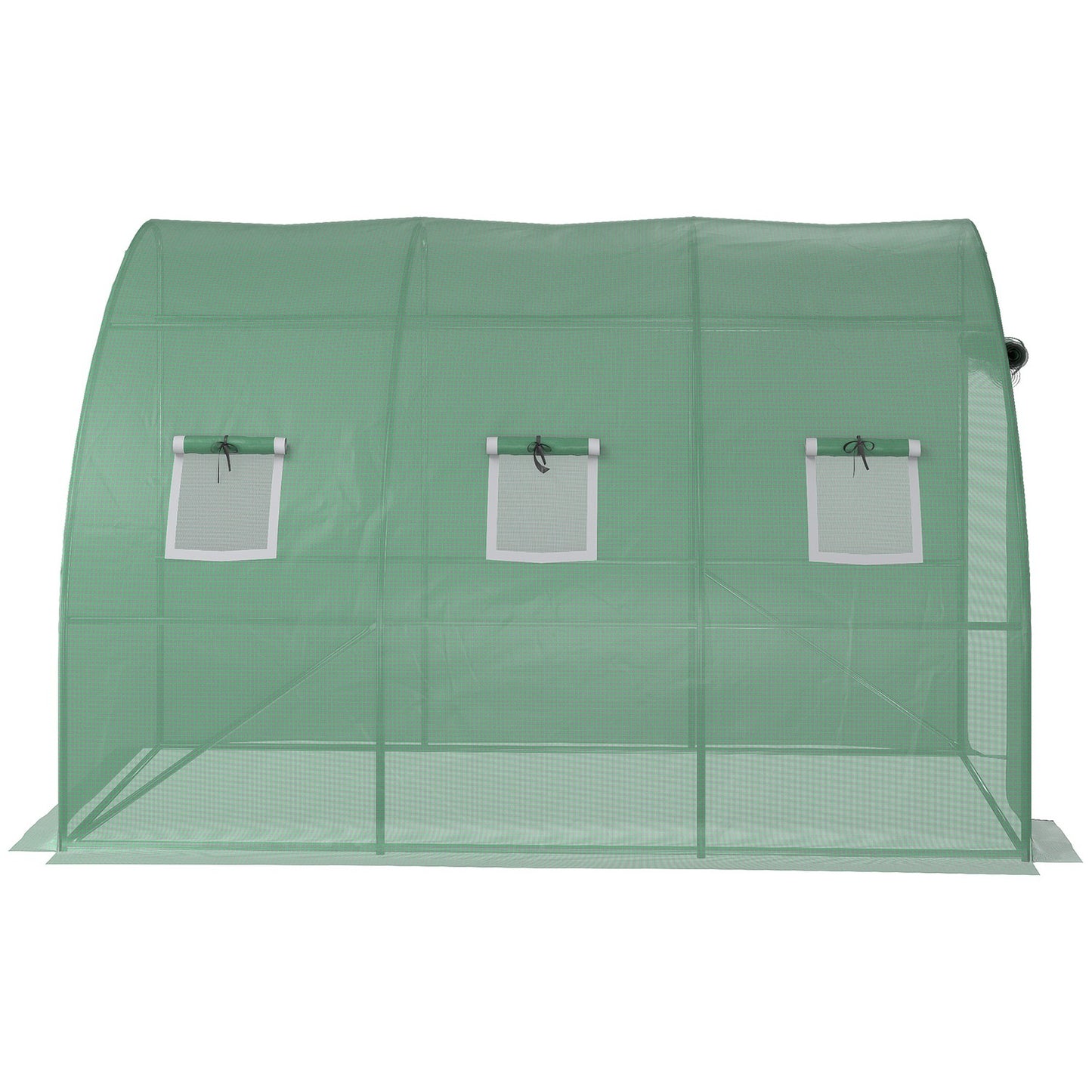 Tomato greenhouse with UV protection, roller doors, 300x150x197 cm