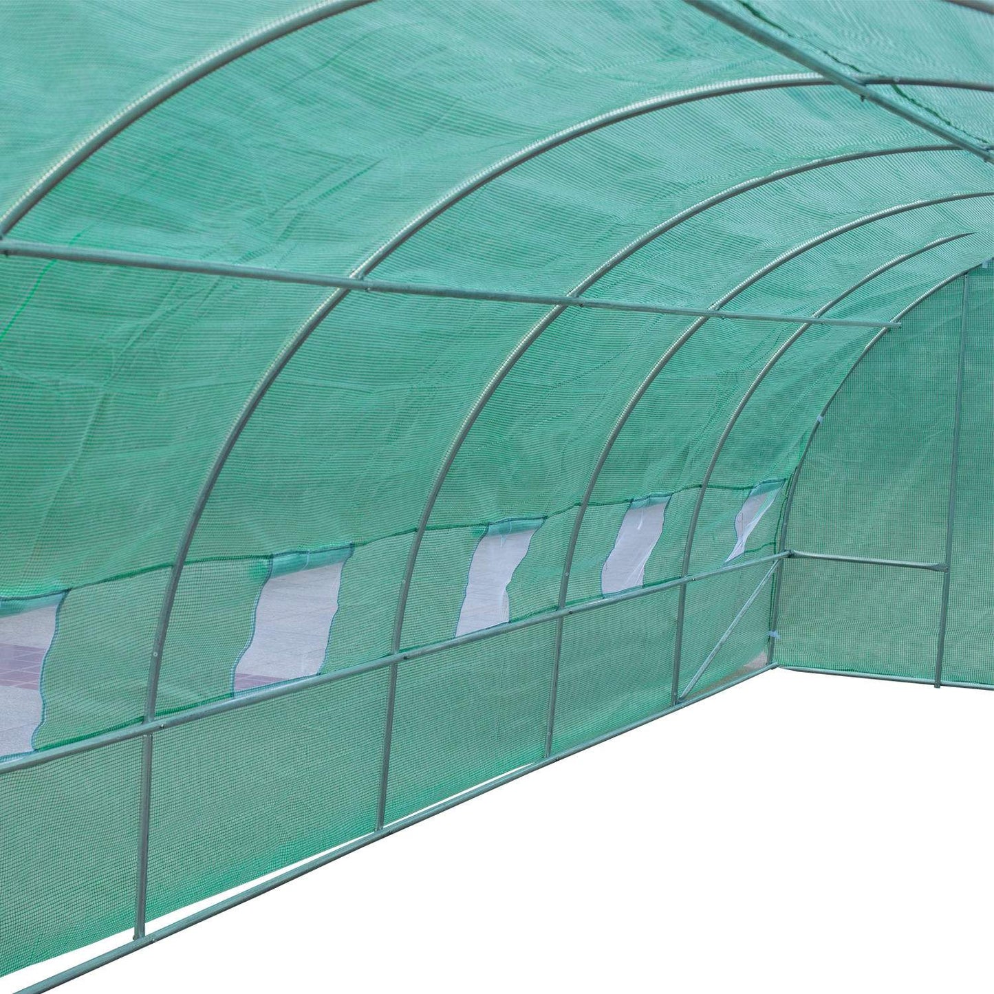 Greenhouse film for tomatoes, 800x300x200cm, with window