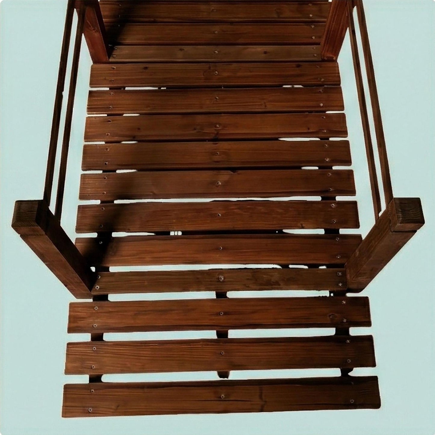 Fir Garden Bridge – Arched Wooden Pond Feature