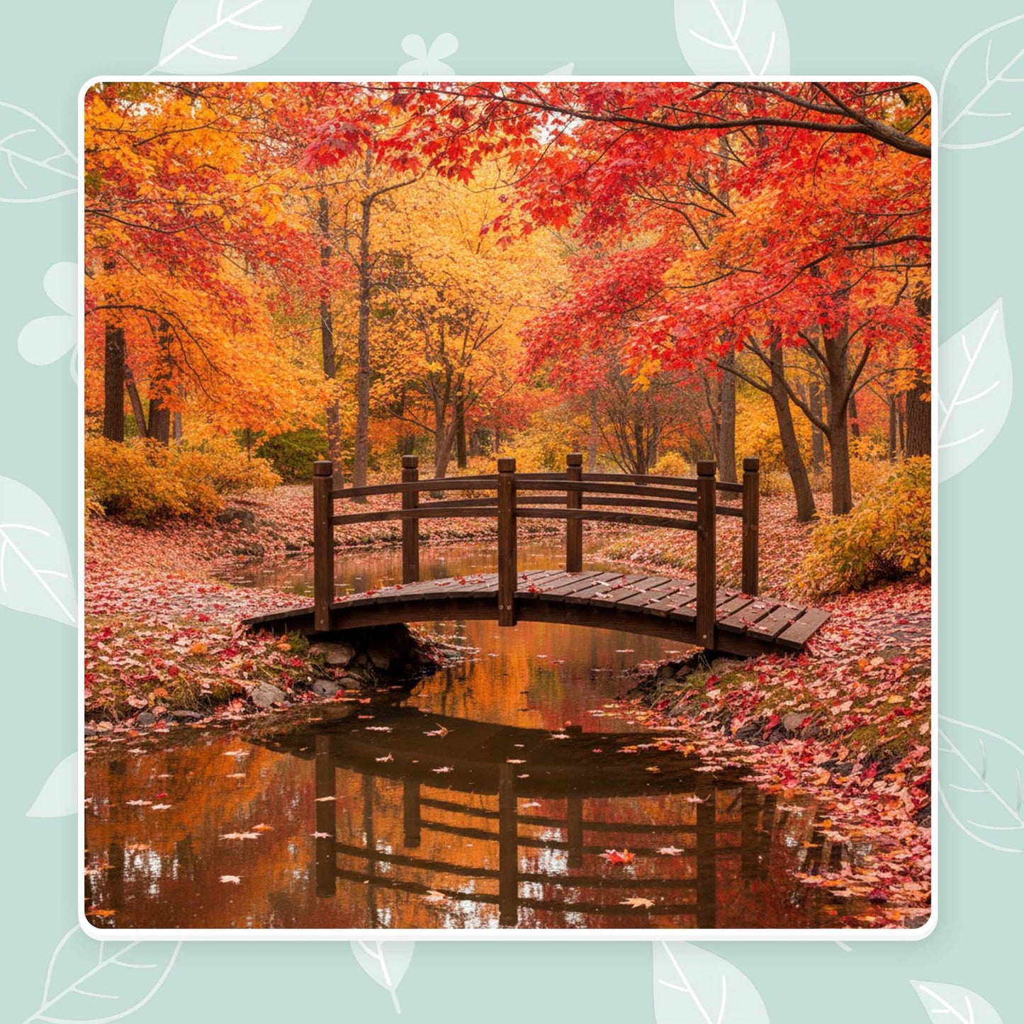Fir Garden Bridge – Arched Wooden Pond Feature