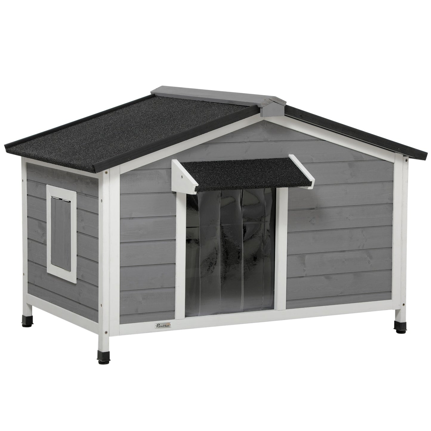 Fir Wood Dog House, weather resistant with removable floor