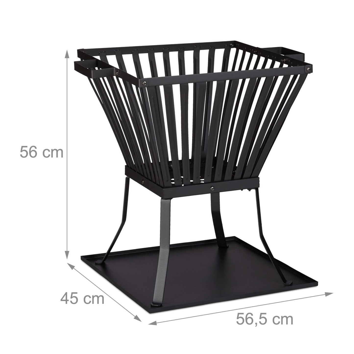 Fire basket XL with fire fork