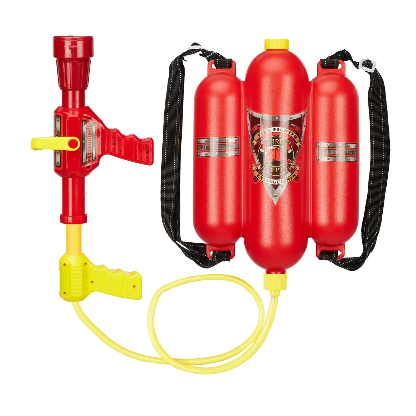 Fire brigade water spray children