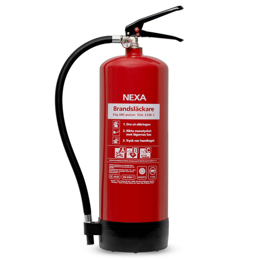 Fire extinguisher Red 6kg 55A