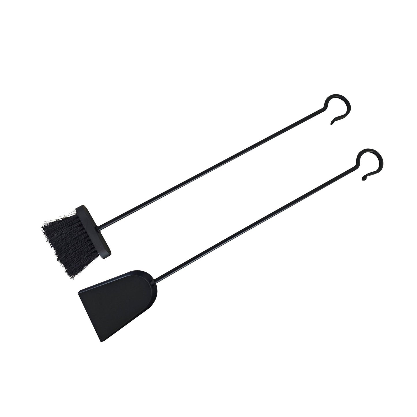 Fireplace Cleaning Set – Ash Broom & Shovel