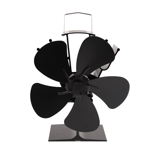 Fireplace Fan, 5-Blade Heat Powered