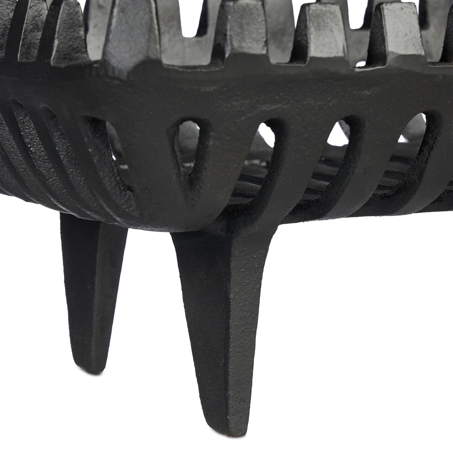 Fireplace Grate with Feet – Cast Iron, Even Heating