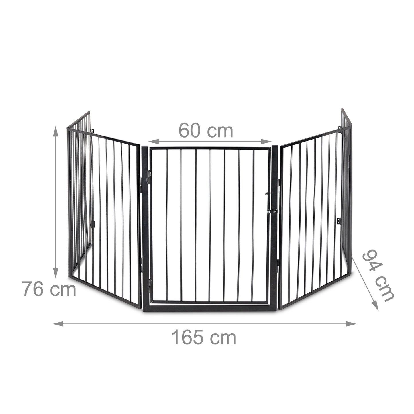 Fireplace Screen with Door