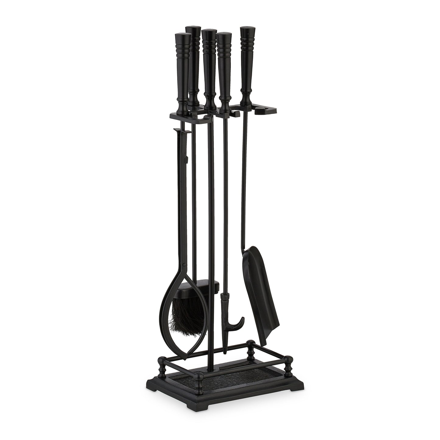 Fireplace Tool Set, 5-Piece Metal Accessories