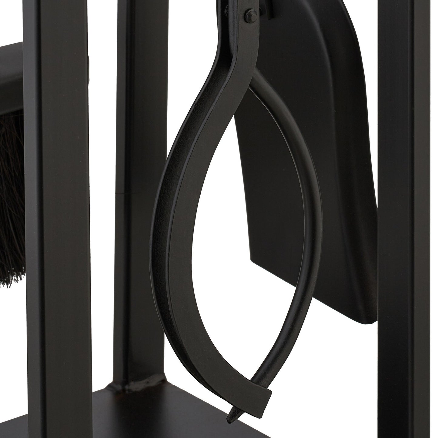 Fireplace Tool Set, 5-Piece Metal with Stand