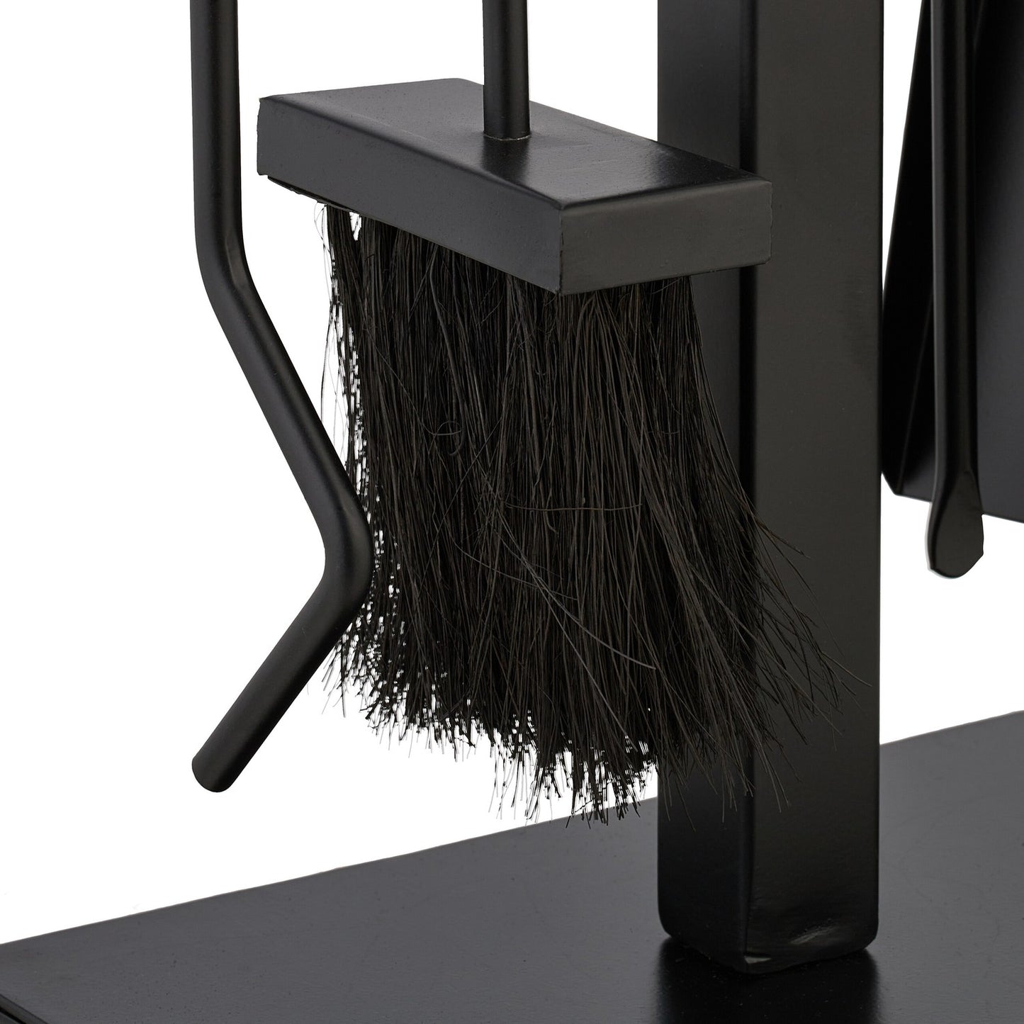 Fireplace Tool Set, Black Metal – Modern Design