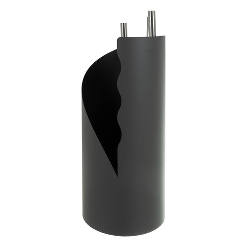 Fireplace Tool Set, Steel 4-in-1 with Stand