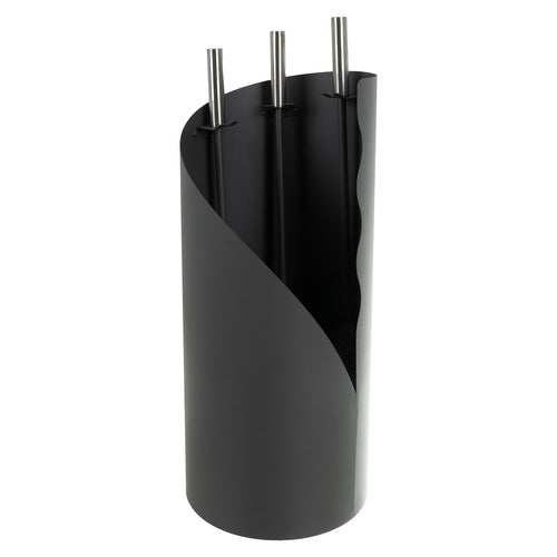 Fireplace Tool Set, Steel 4-in-1 with Stand