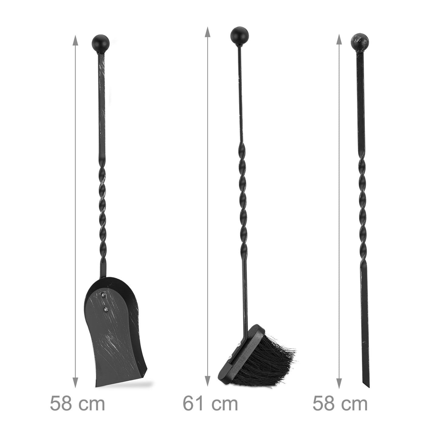 Fireplace in 4 parts