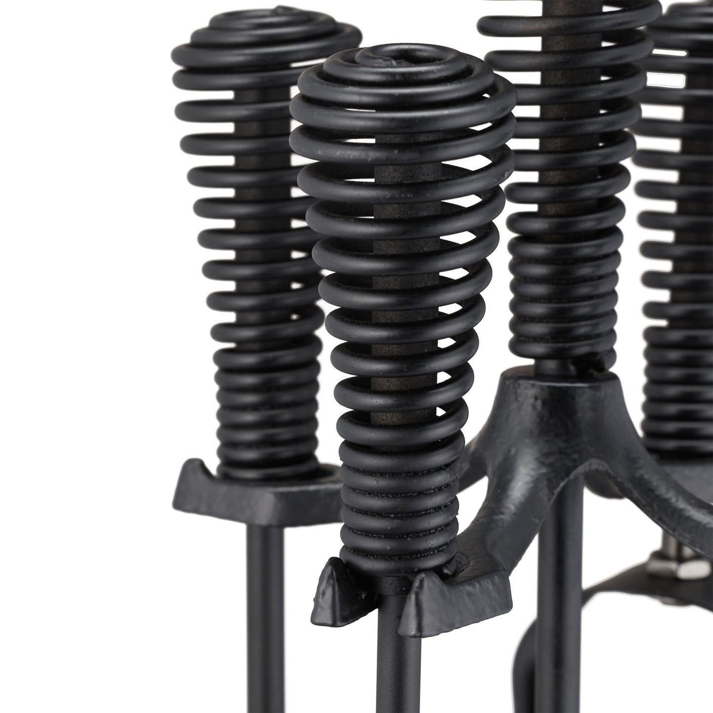 Fire stand in 5 parts in black