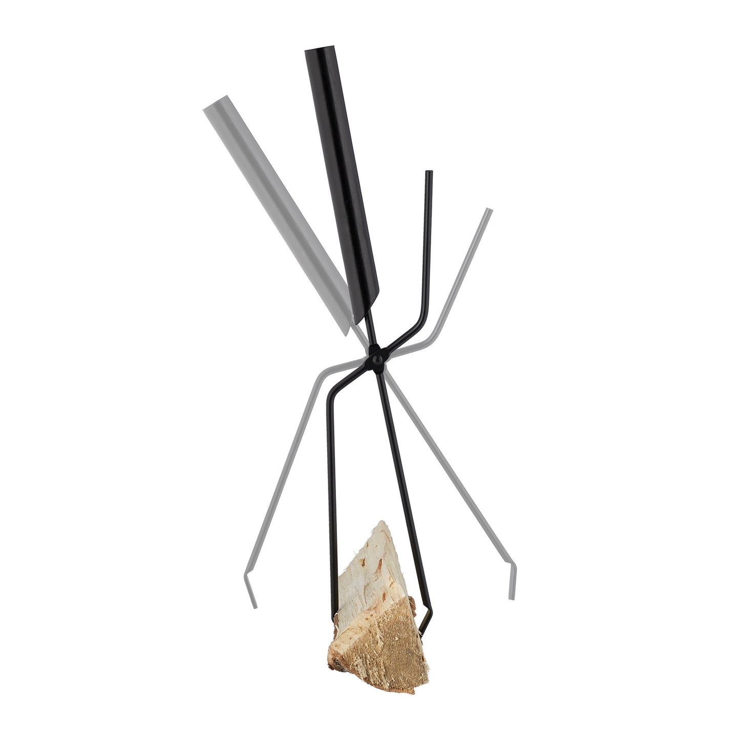 Fire stand in 5 parts with holder