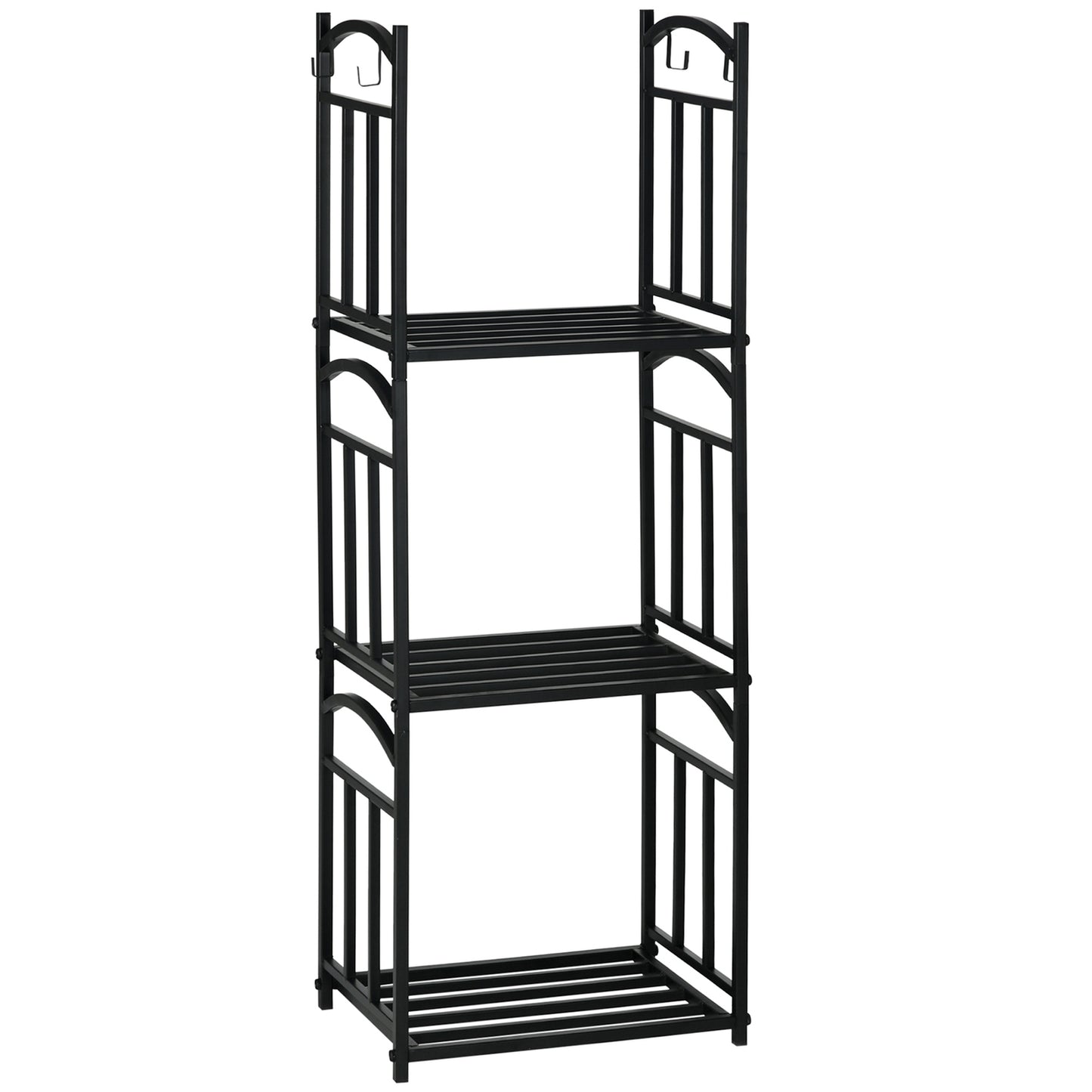 Firewood Rack – Metal, 3-Tier, Indoor Use