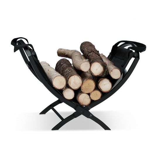 Firewood basket with loop