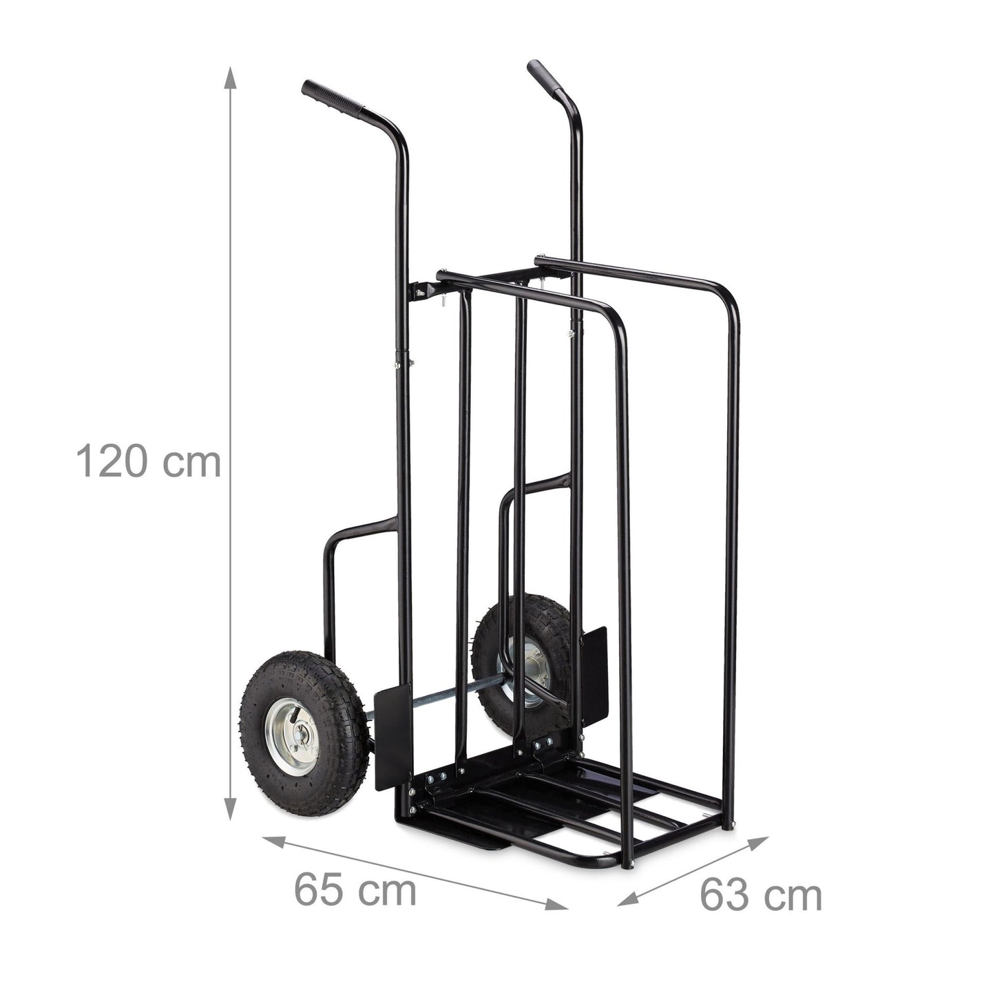 Firewood cart XL metal