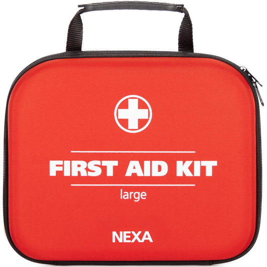 First Aid bag Large 64 parts Red