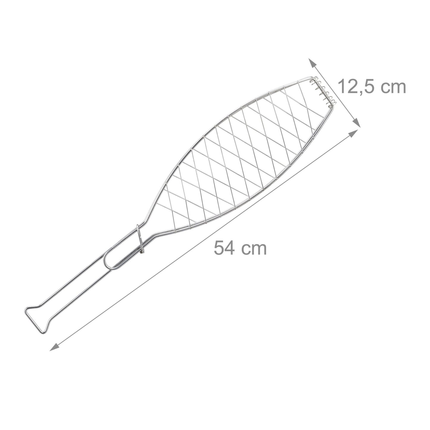 Fish Grill Tongs Set, Stainless Steel, 3 Pieces