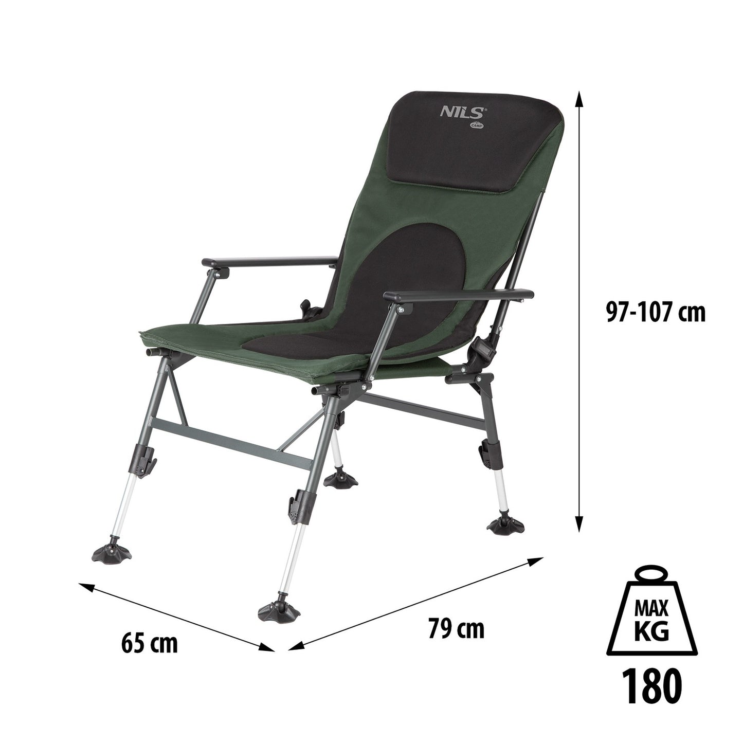 Fishing Chair, Foldable, Lightweight, Portable