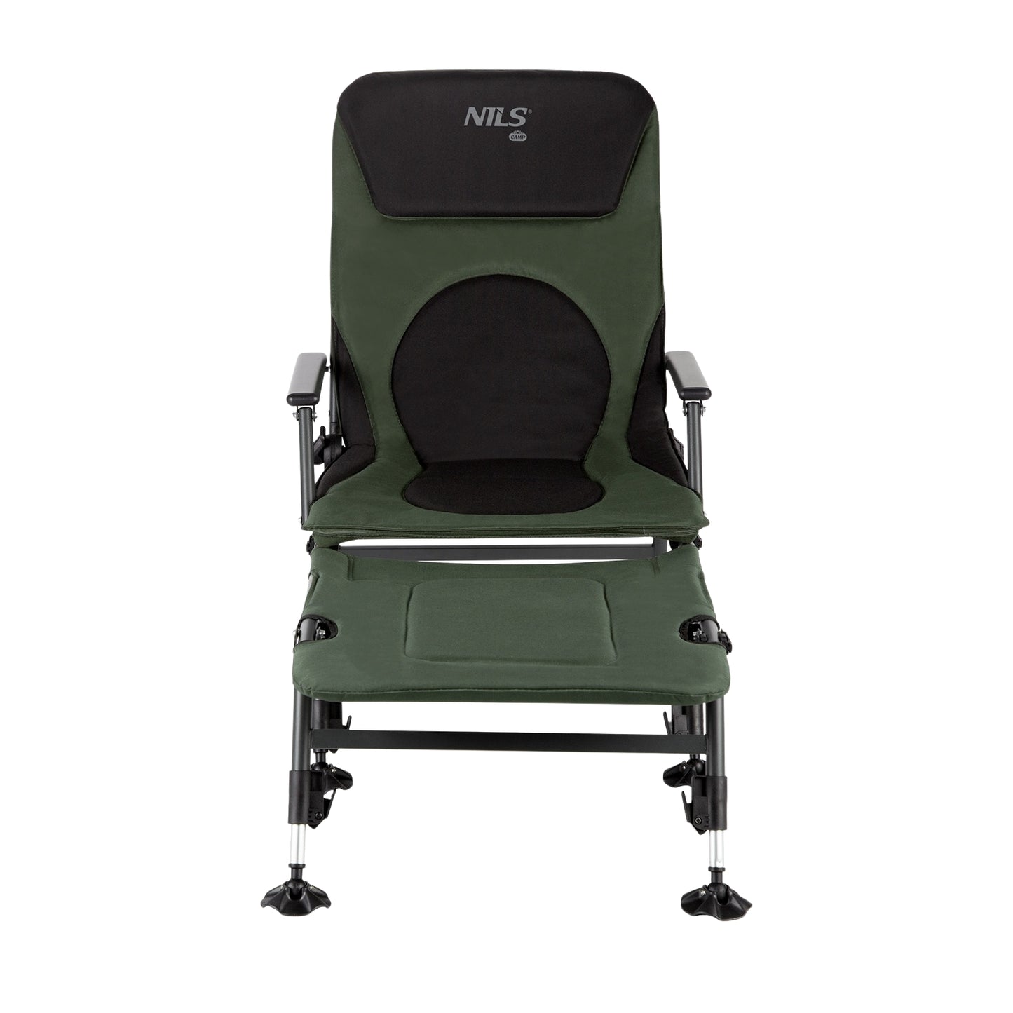 Fishing Chair with Footstool, Foldable, Lightweight