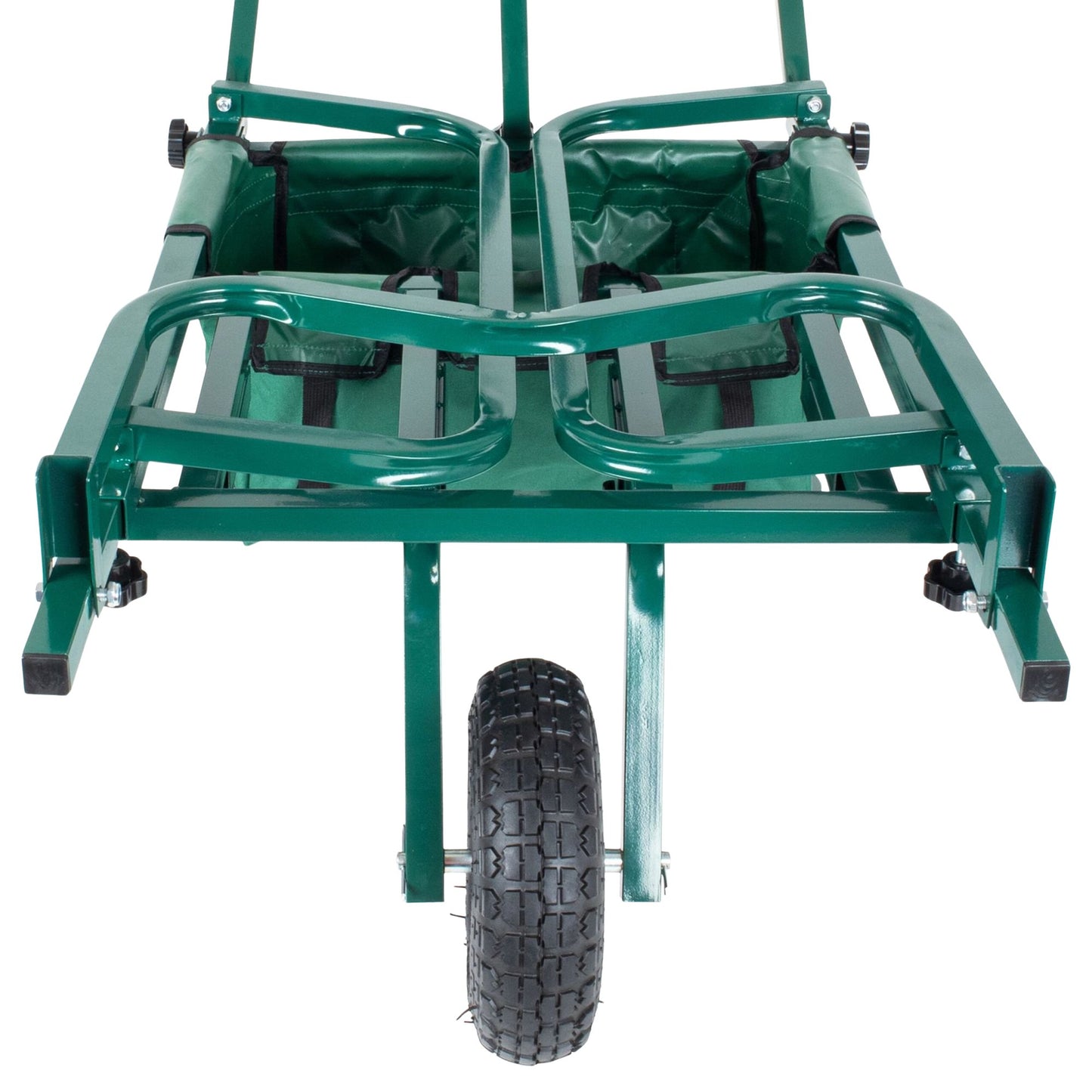 Fishing Trolley with Bag – Metal, Pneumatic Tyres