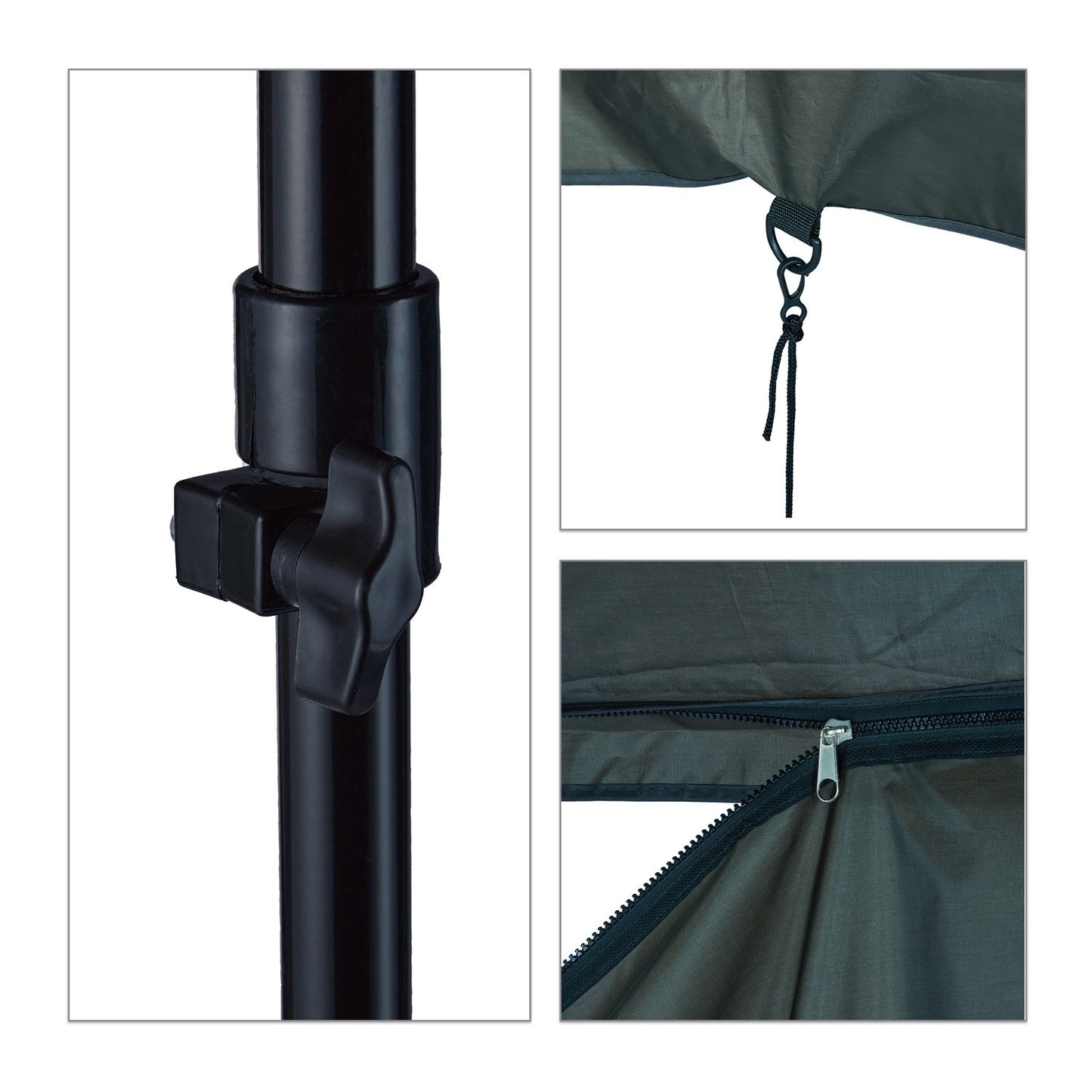 Fishing Umbrella with Side Panel