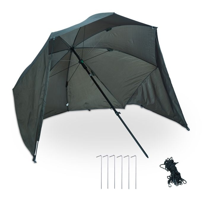 Fishing Umbrella with Side Panel