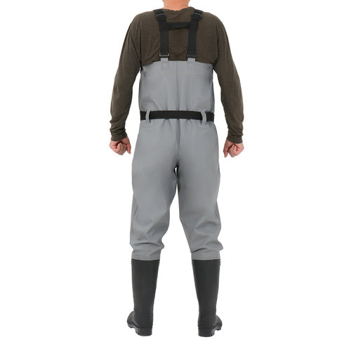 Fishing Waders, PVC, Non-Slip Sole, Size 44