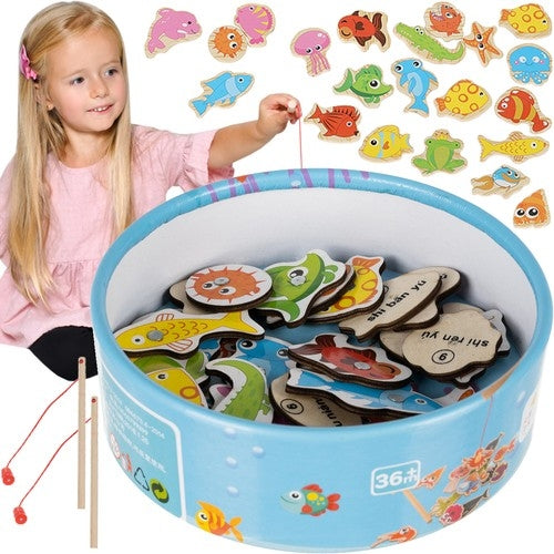 Fishing game with a magnet 22 el.