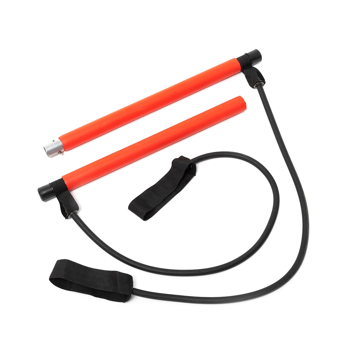 Fitness Bar with Resistance Bands and Exercise Guide Resibar InnovaGoods