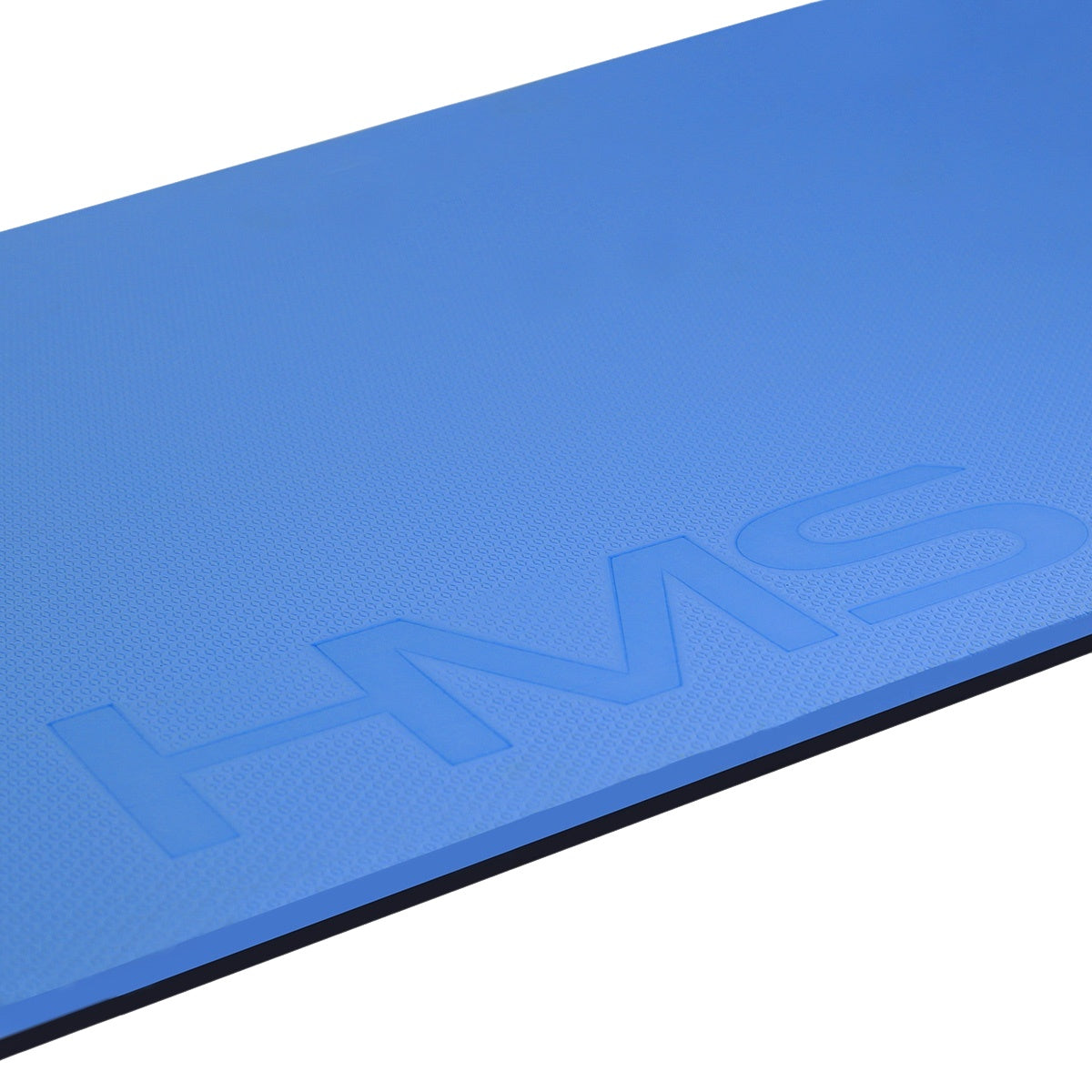 Fitness Mat, Blue-Black, Non-Slip, 6mm Thick