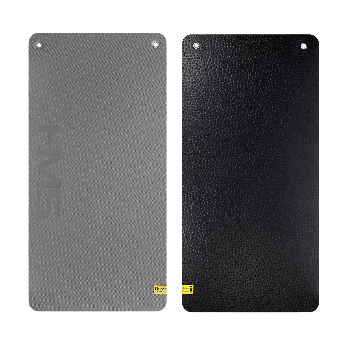 Fitness Mat, Gray-Black, Non-Slip, 6mm Thick