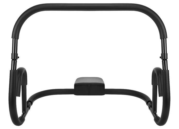 Fitness roller cradle for crunches