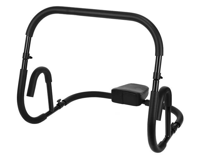 Fitness roller cradle for crunches