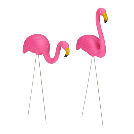 Flamingo Ornament Set of 2