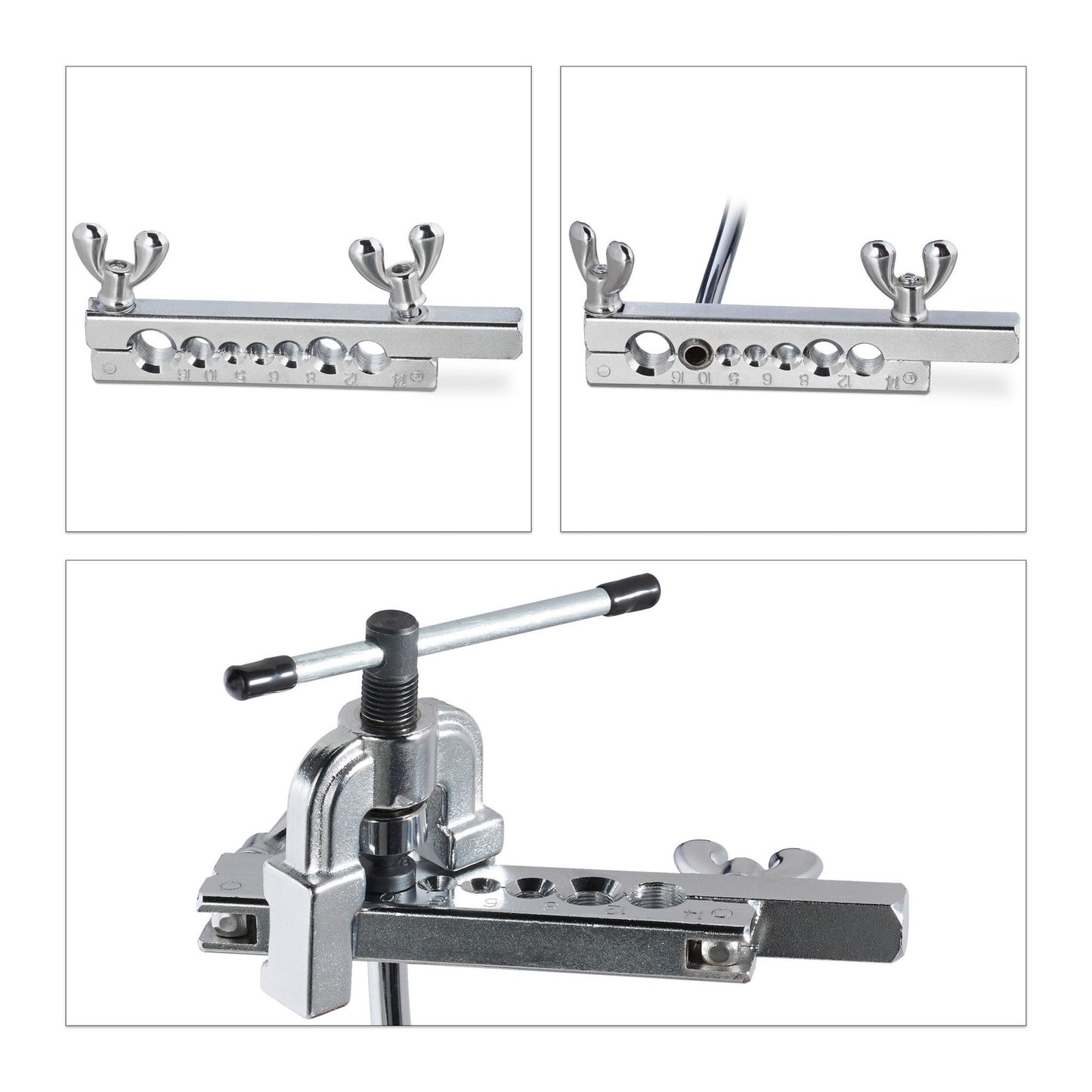 Flaring Tool with Pipe Cutter