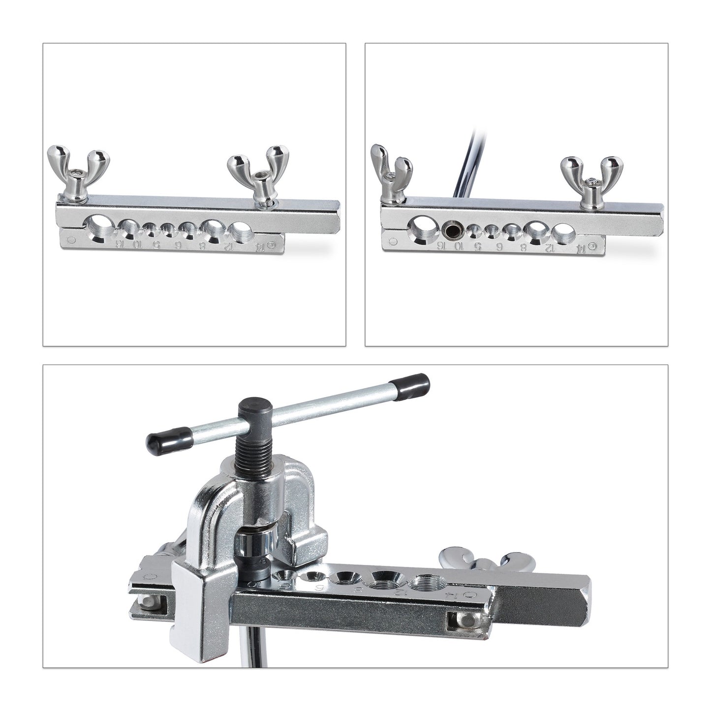 Flaring Tool with Pipe Cutter