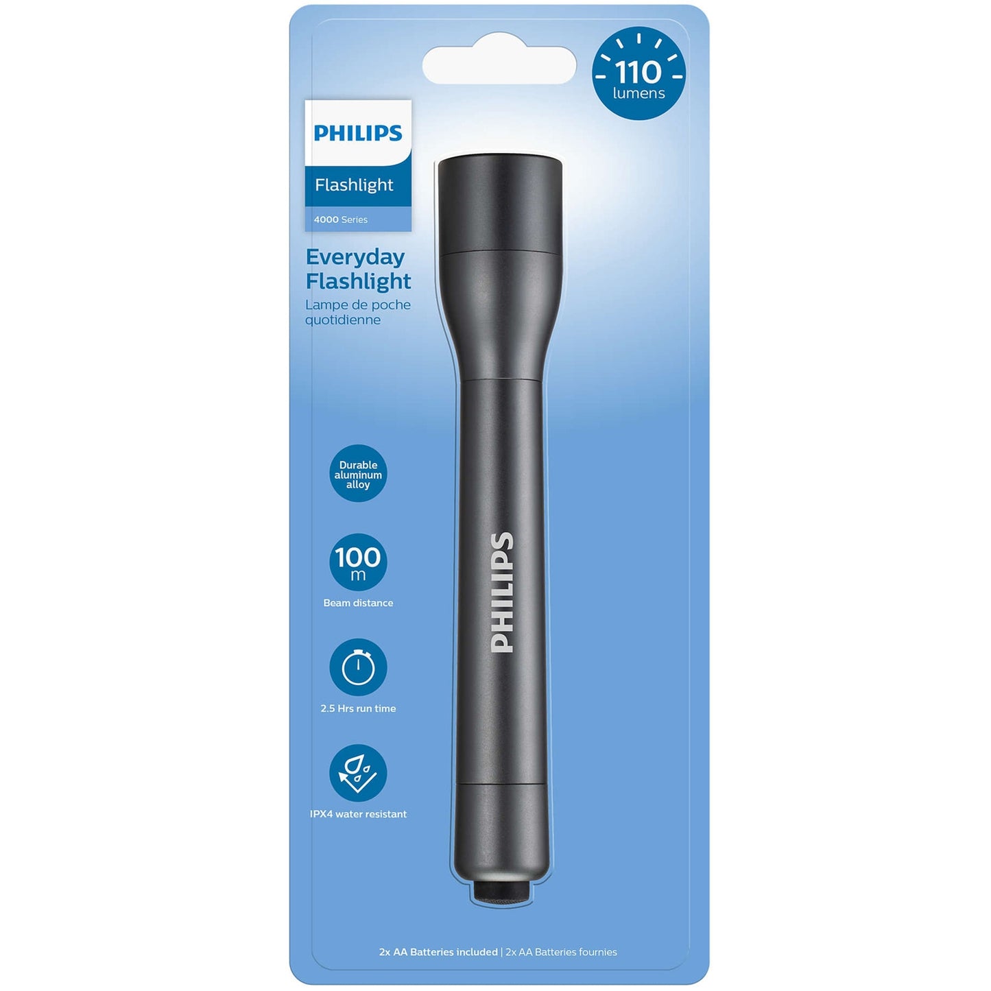 Flashlight 110 Lumens IPX4 SFL4002T