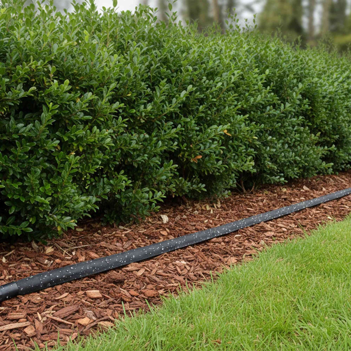Flat Drip Hose for Hedges and Beds, Water-Saving