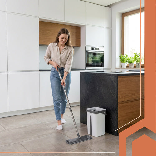 Flat Mop Covers 33x11.5cm, 5 Pack, Super Absorbent