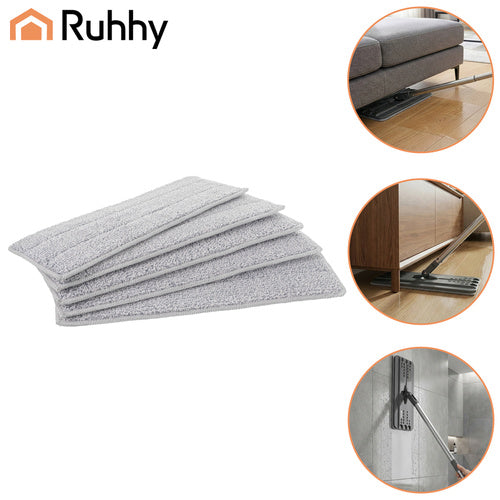 Flat Mop Covers 33x11.5cm, 5 Pack, Super Absorbent
