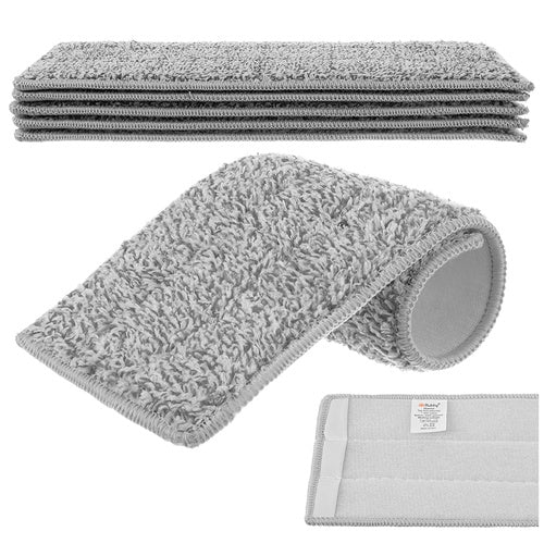 Flat Mop Covers 33x12cm, 5 Pack, Velcro, Absorbent