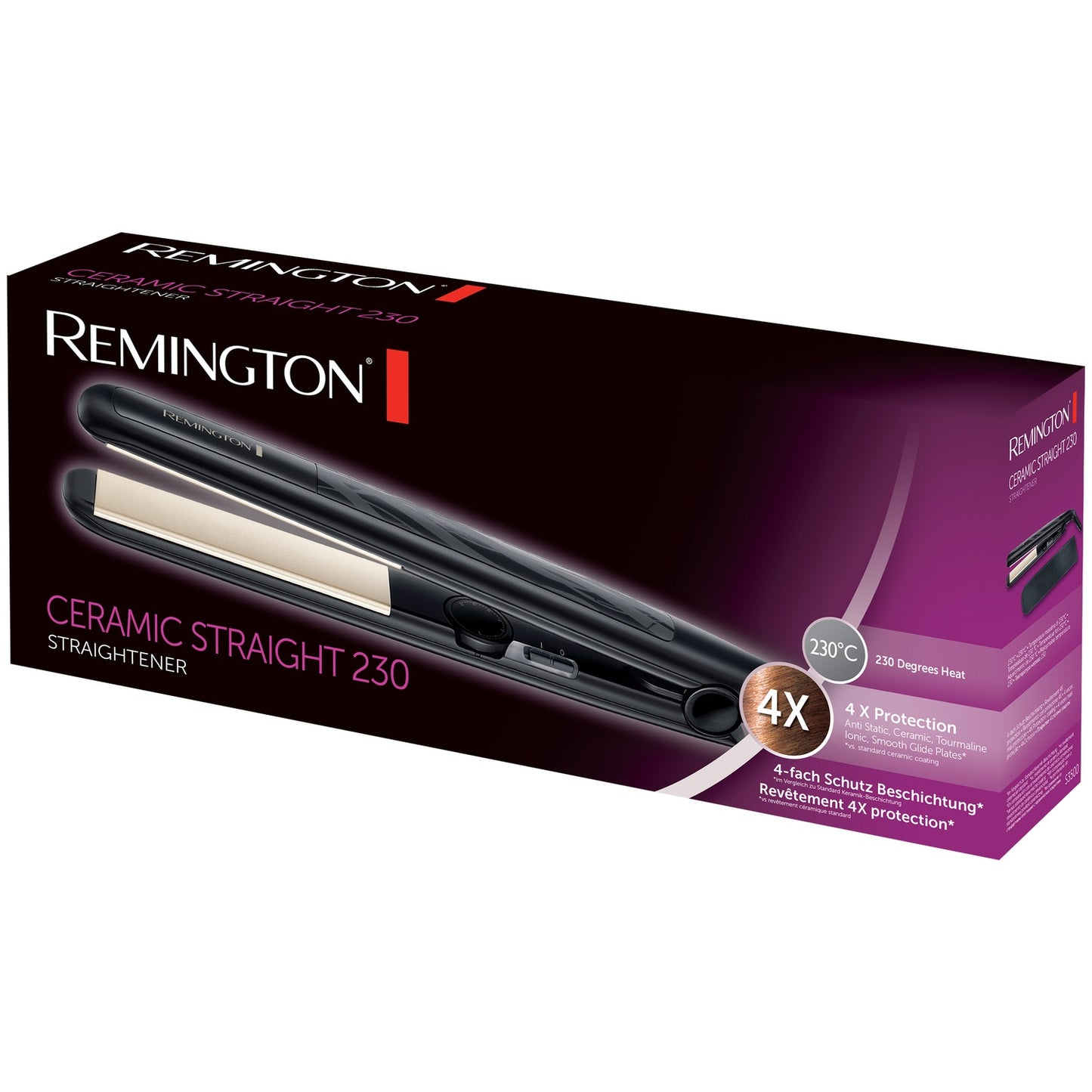 Flat iron S3500 Ceramic Straight 230°