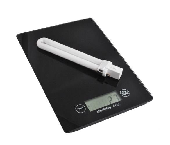 Flat kitchen scale